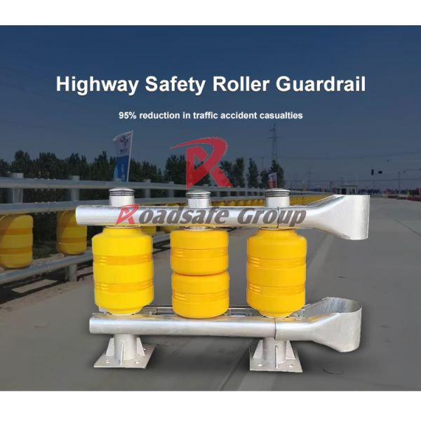 66.66 distnace Customized Hot Sale Road Safety Rolling Barrier System – Rotating Anti-Collision Drums for Highways | highway Project Preferred