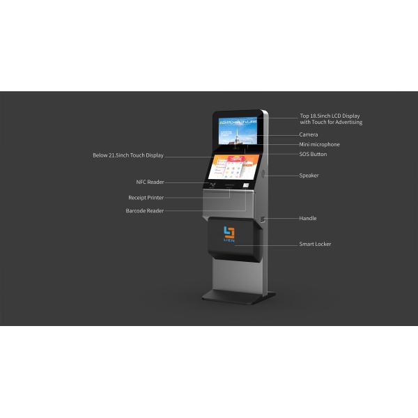18.5-inch Lottery Self-service Betting Machine With NFC Card Reader And Camera