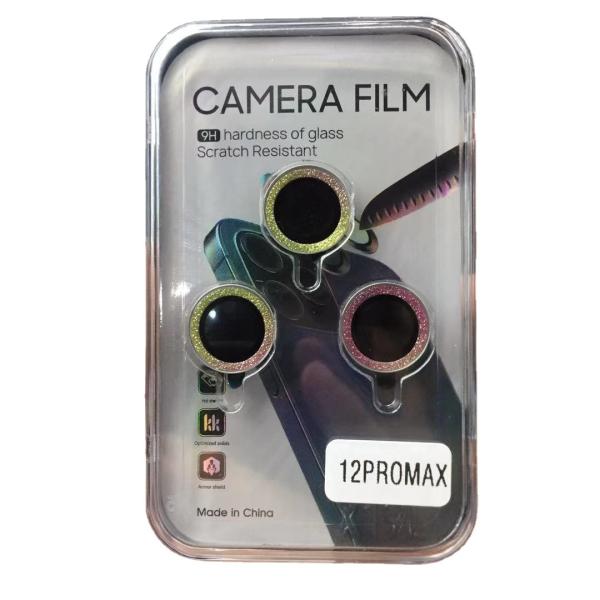 Metal Aluminium Diamond Screen Protector IPhone 12 Pro Back Camera Lens Protector