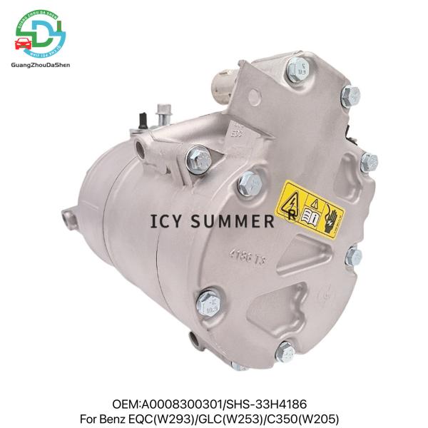 Refurbished 24V EV AC Compressor A0008300301 for Mercedes-Benz EQC GLC C350
