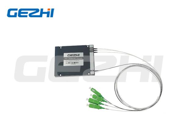 3 Channel CWDM Splitter Module Single Fiber 1470nm 1490nm 1510nm 1530nm