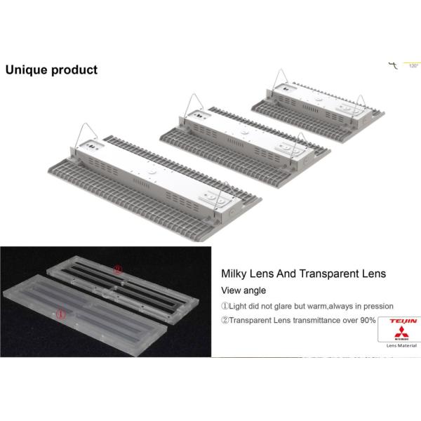 170lm/W 150W IP66 LED Линейный высокозащитный свет высокосветовой PF0.95 3000K-6500K Алюминий Для супермаркетов и розничных магазинов