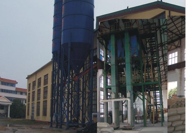 High Speed Double Ribbon Blender For Dry Mortar Plant / Cement / Construction Material