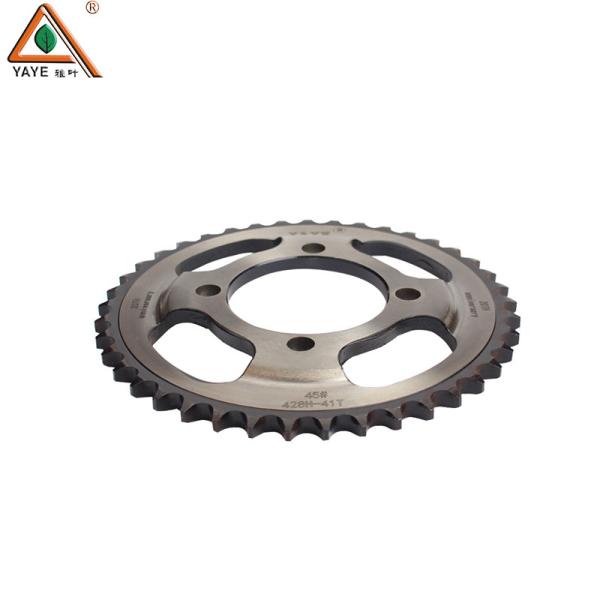 Gn125 Motorcycle Sprocket Set 42t-15t 428h-116l Motorcycle Chain Sprocket