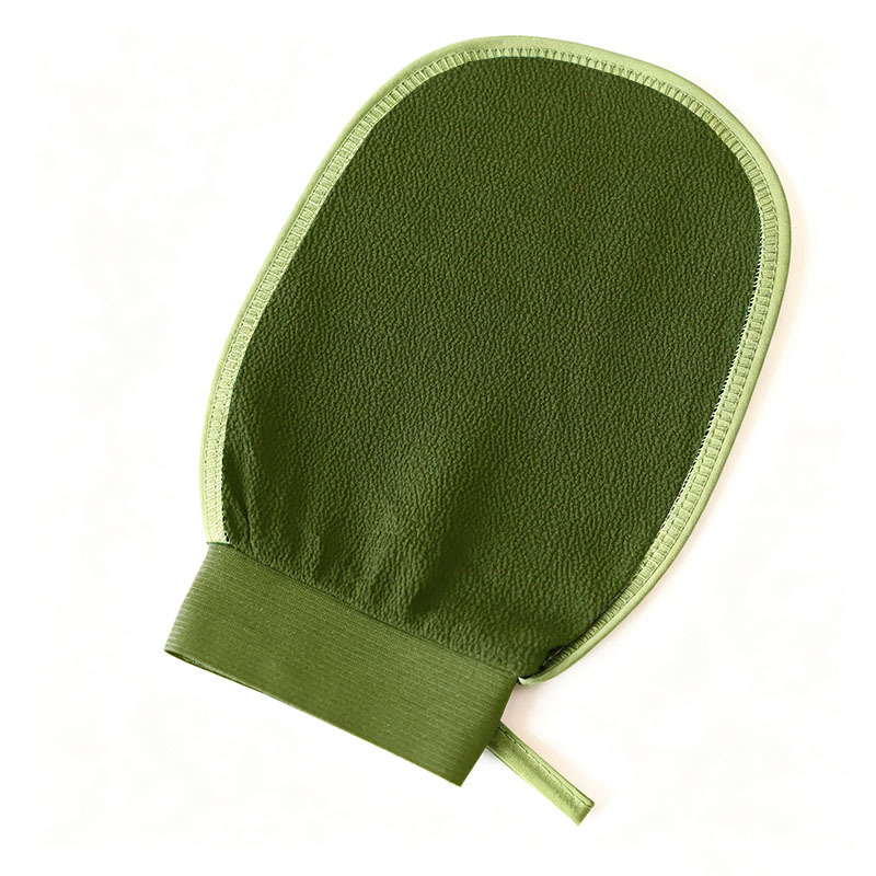 Bamboo fiber 21 x 15 Exfoliating Scrub Glove / body scrub gloves viscose and