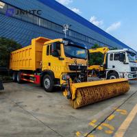 Howo TX Road Salt Spreader Machine à fondre la neige 6X4 350HP Camion de balayage de neige adapté