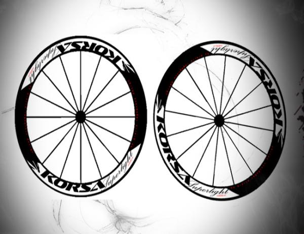 Water Transfer Printing Bicycle Wheel Decals Customized Size / Shape