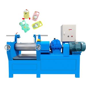 Rubber Milling Machine with 380V/3P/50HZ Power and 15-20r/min Roller Speed for Efficient Rubber Refining