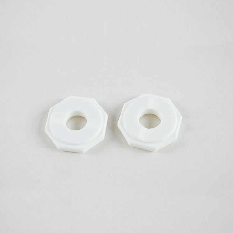 Corrosion Resistant Alumina Ceramic Parts 95 Alumina Ceramic Gasket Electrical Insulation