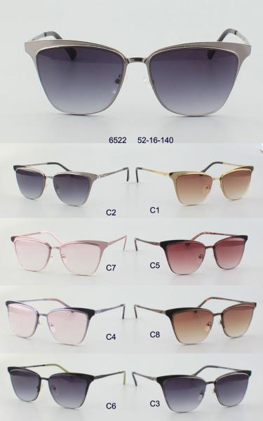 8 Colours 6522 Polarized Lens Metal Frame Sunglasses
