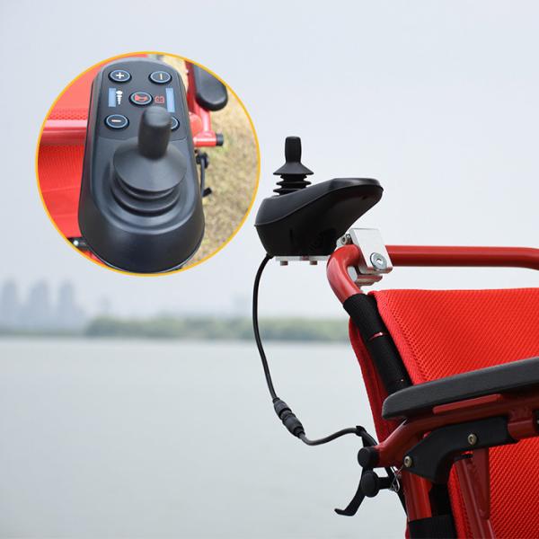 ISO13485 220lb Classic Foldable Electric Wheelchair