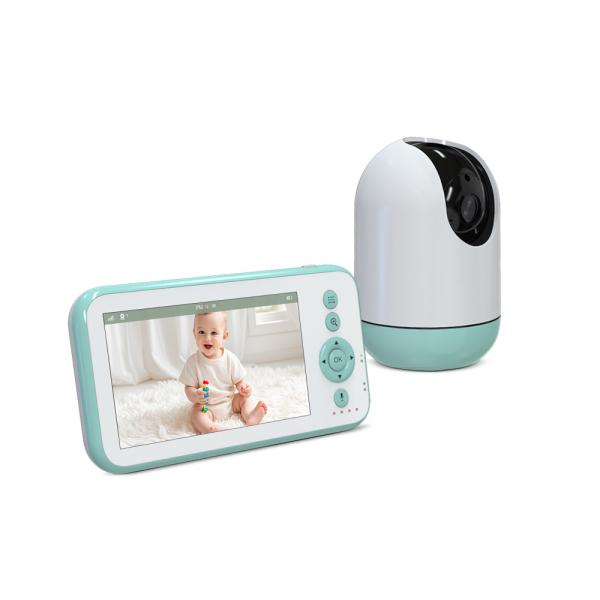 5.5 pulgadas 1080P Video Baby Monitor con Pan Tilt visión nocturna