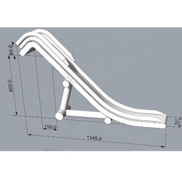 0.55mm PVC Tarpaulin Thread Accessories Included Large Inflatable Yacht Slide with Pool