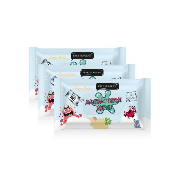 Organic 99% Water Baby Wet Wipes Private Label Non Woven Fabric