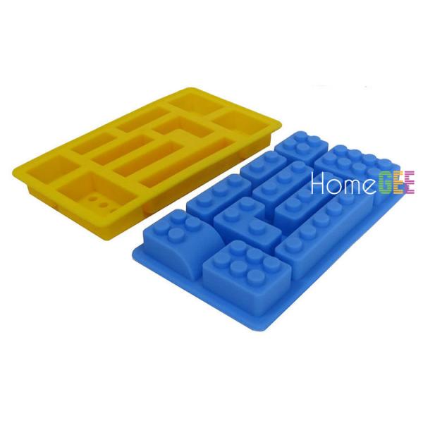 DIY Baking tools Chocolate/Ice Mold Fondant Mold Kitchen Accessories Lego Brick Mold