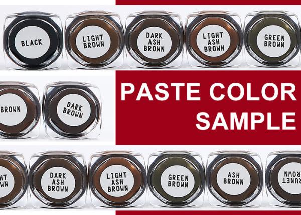 3ML Sample Lushcolor Permanent Makeup Cream Pigments For Eyebrow Practice