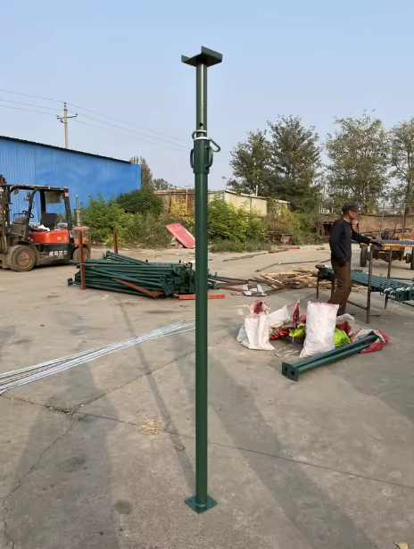 Outdoor Construction Adjustable Steel Column Scaffolding Support 1.6m to 3m