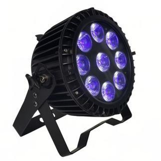 Factory sales 7pcs 12w rgbw  4in1 led outdoor par waterproof IP67par can dj disco lights