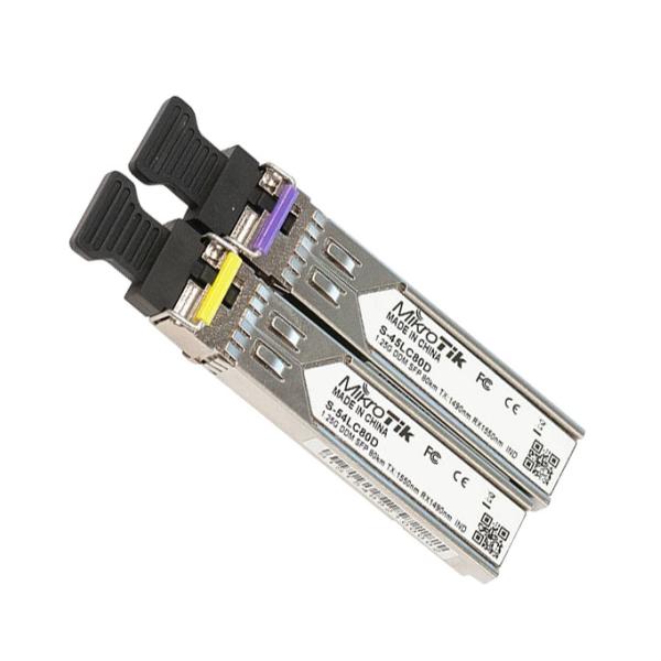FTTH 1.25G 80km Gigabit SFP Module MikroTik S-4554LC80D