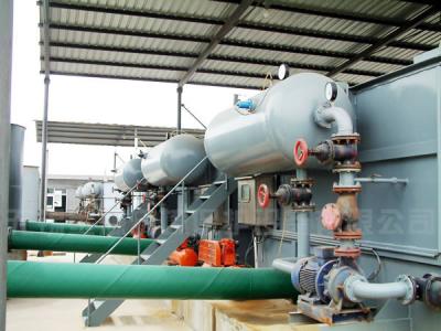 Sistema da filtragem das águas residuais do purificador do DAF/planta tratamento da água da água de esgoto