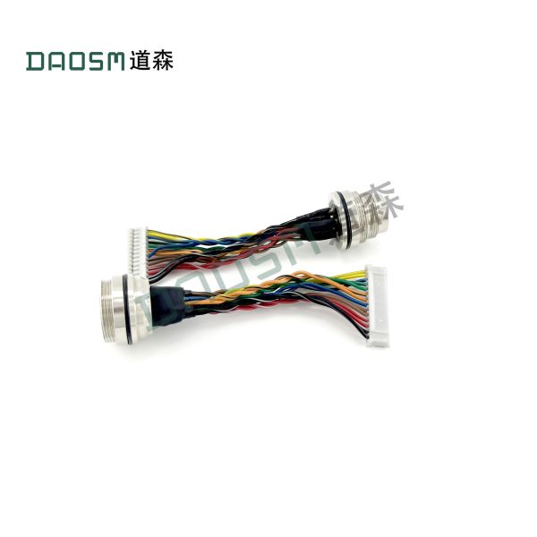 IP67 Rated M16 Circular Connectors Temperature Resistant M16 Waterproof Connector