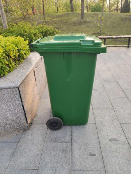 Wholesale Large Garden Compost Bin Outdoor Plastic Garbage Bin with Wheels
