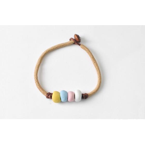 Warm fresh female models hand-kneading beautiful gift bracelet national wind jewelry