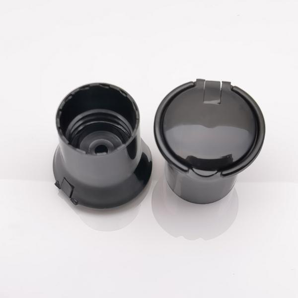 20MM Inner Diameter Plastic Flip Top Cap 20/410 Black Toner Bottle Cover