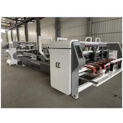 Máquina de colagem de pasta de operação conveniente para o processo de dobragem e colagem de caixas de cartão