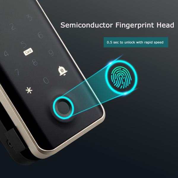 Вилла Face ID Smart Lock ROHS Автоматический дверной замок для квартиры