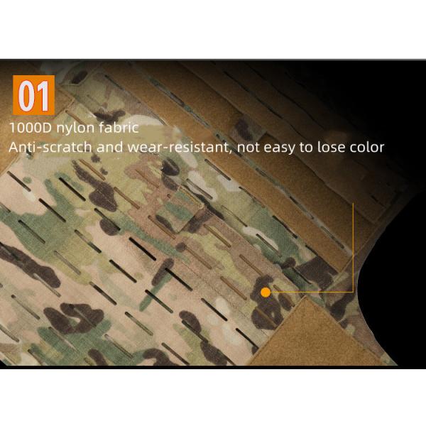 Customized Outdoor Multi Functional All Proof CP Camouflage Bulletproof Vest