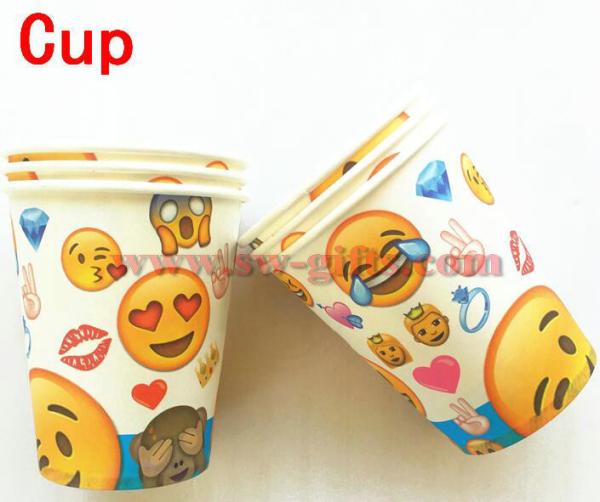 Emoji Smile Cry Kids Birthday Party Decoration Set Party Supplies Baby Birthday Party Pack event party supplies