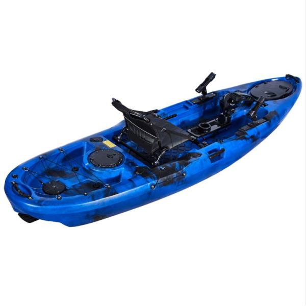 Best 10ft 3.16m 1 Paddler Pedal Power Motor Fishing Kayak With Pedal