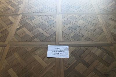 Quality American Walnut Versailles Panels Engineered Wood Flooring