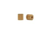 pignon droit 13T droit en nylon en laiton PPAP 0.25-0.5M For Printer