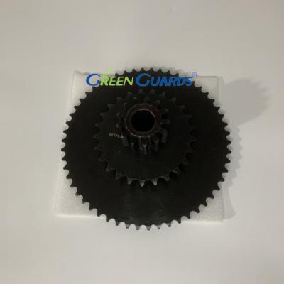 OEM Standard Pinion Double Sprocket G663703 Lawn Equipment Replacement Parts for Turfco Machine
