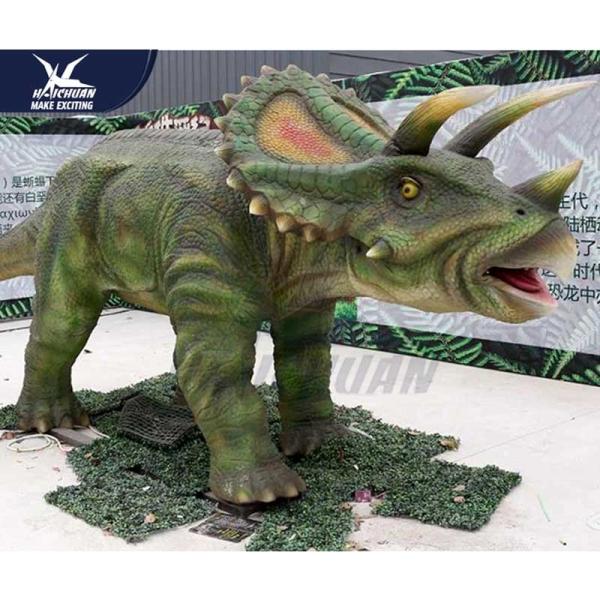 Customization Lifelike High Simulation Outdoor Dinosaur Model With Infrared Ray Sensor