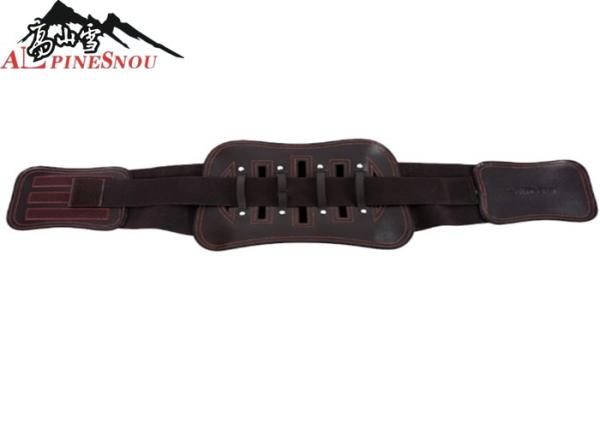 Cuir chaud médical réglable de ceinture de soutien de taille unisexe