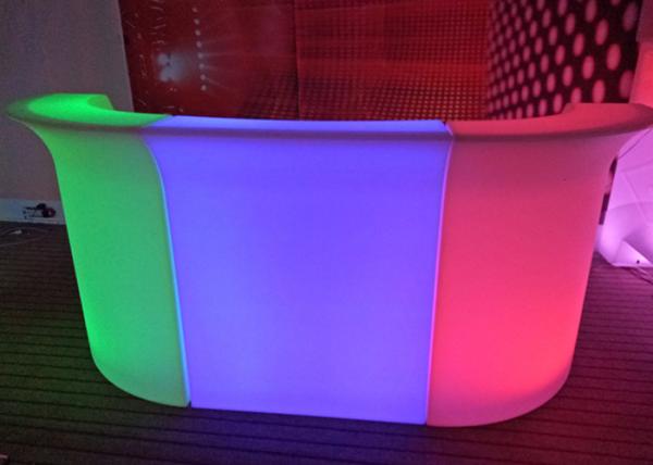 Popular Straight LED Bar Counter Waterproof 16 Colors Changing For Party Rental