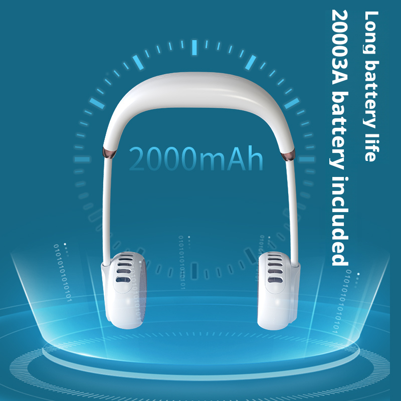 Lightweight Usb Operated Mini Portable Fan Around Neck For Outdoor Use OEM ODM