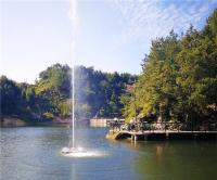 Fontaine à buse haute pression de 100 mètres fontaines de danse en plein air