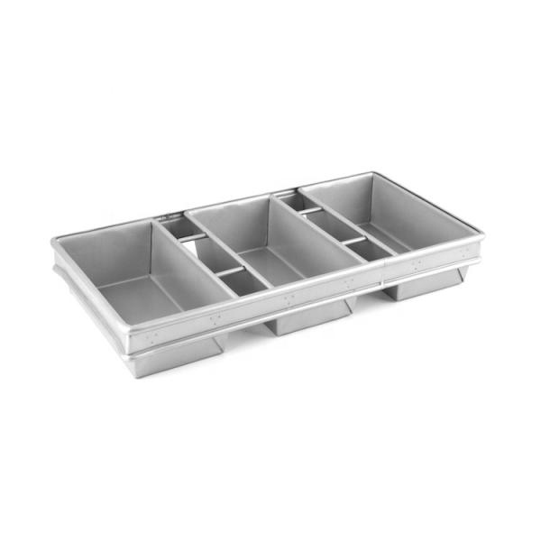 Rk Bakeware China-600g Antistick 4 Straps Farm House White Сэндвич-сковорода для хлеба