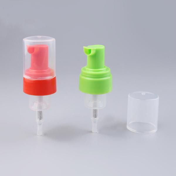 Sanitizer Soap Dispenser Plastic Foam Pump Green 28mm Hand