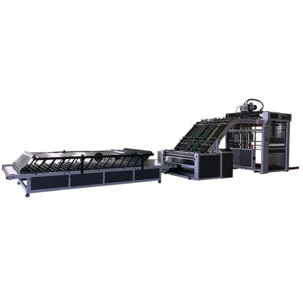 7kw High Speed Laminating Machine , Intelligent Automatic Flute Laminator Machine