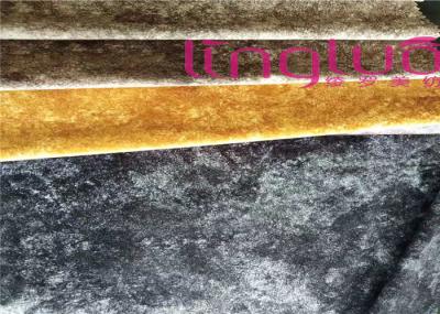 Polyester Holland Velvet Fabric Tricot Printing For Sofa Furniture Upholstery Fabric