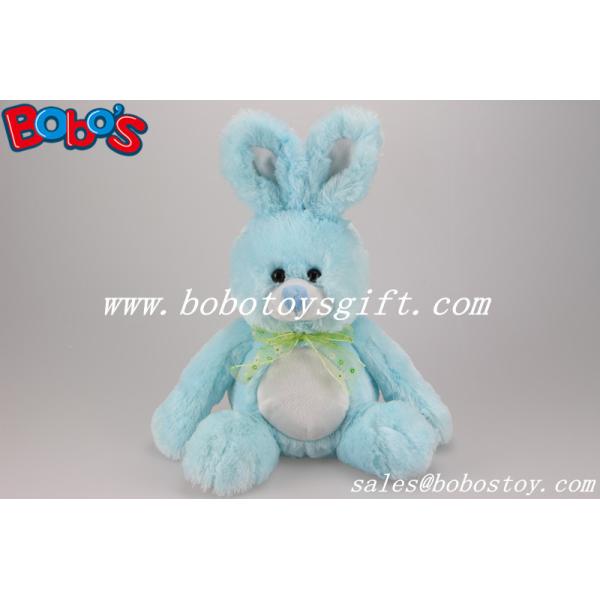 Blue Bunny Stuffed Animal With Long Arm And Big Feet
