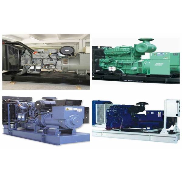 Stamford Alternator Brushless Industrial Generator Set 79Kw Output Power