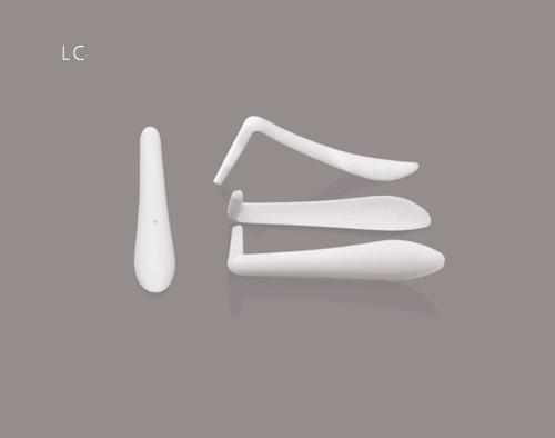 ISO 13485 L Style Silicone Nasal Implants Polymer Tremendous LC Shaped Facial Subcutaneous
