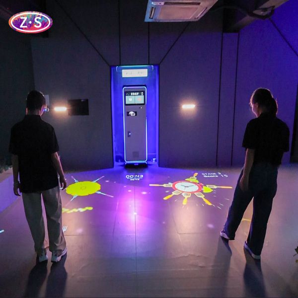 Immersive Learning Play and Motion Portable Interactive Projection Unit Technology