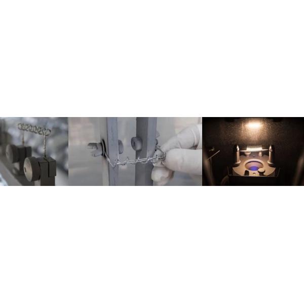 3 нитей 0,8 мм вольфрамовой катушки проволока вольфрама нагреватель дверной формы вольфрамовой проволоки для вакуумного покрытия